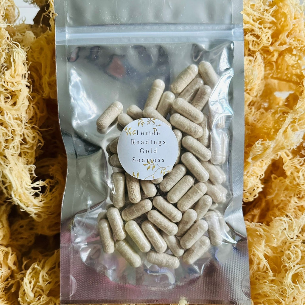 Gold seamoss capsules