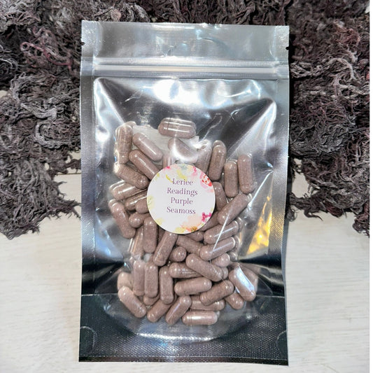 Purple seamoss capsules